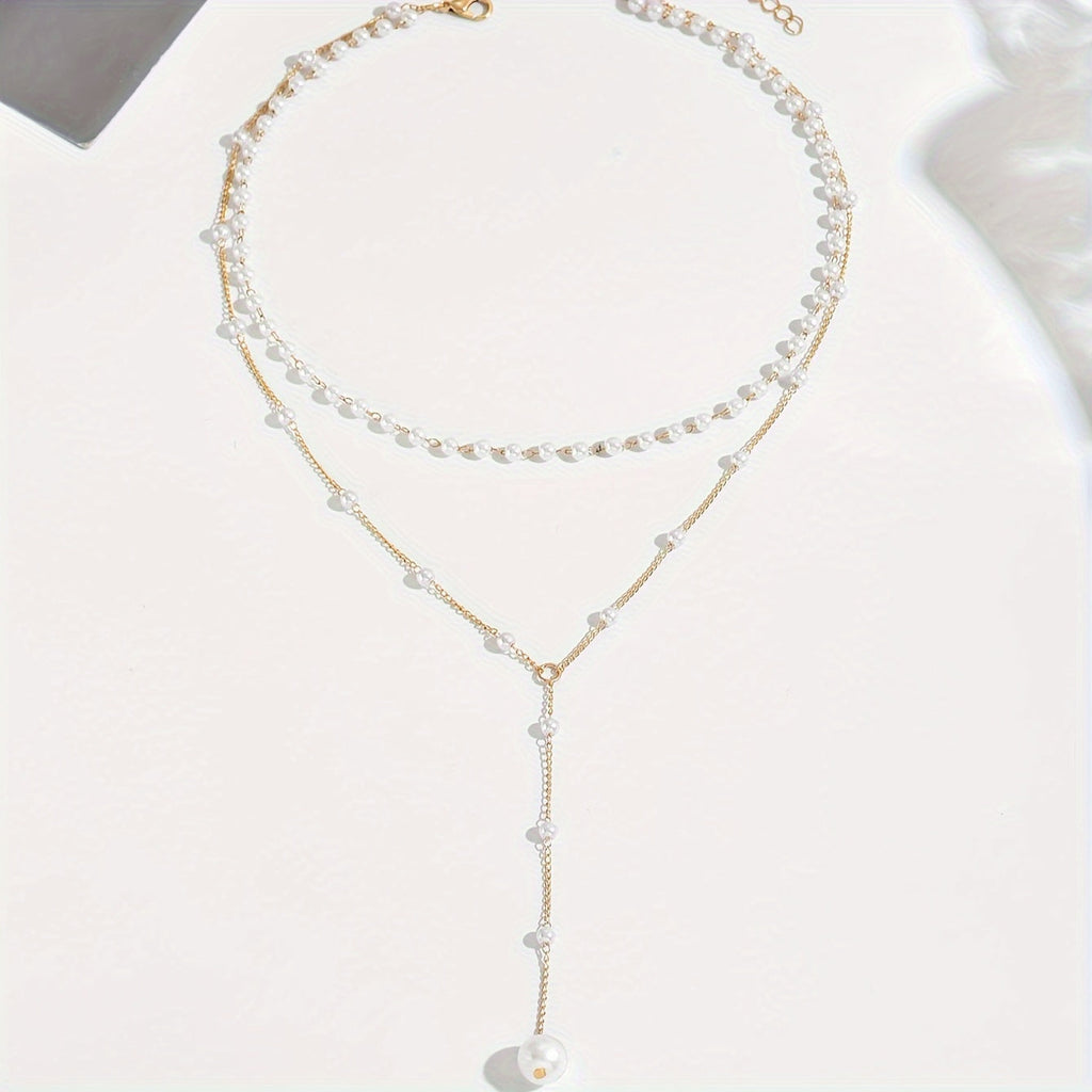 COLLAR CON PERLAS