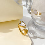 Leticia · Anillo de nácar ajustable