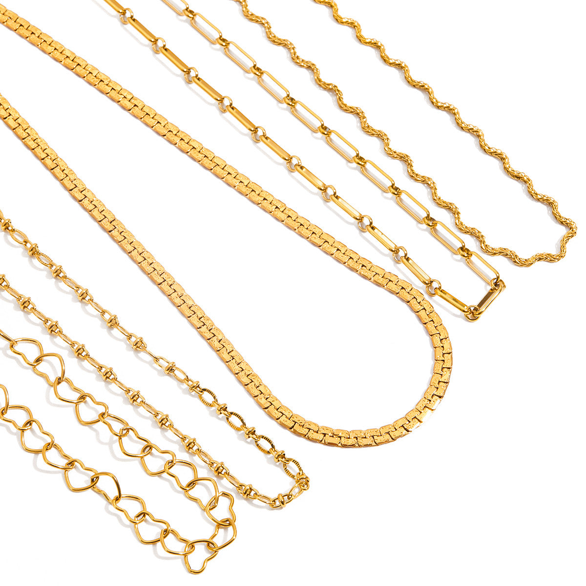 Corazón · Collar de cadena
