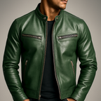 Guido · Chaqueta efecto piel vintage