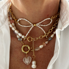 Perla · Collar con lazo