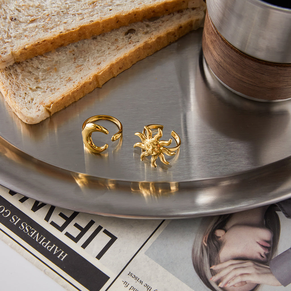 Sole & Luna · Anillo ajustable