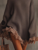LUNARA | VESTIDO DE PUNTO OVERSIZE