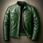 Guido · Chaqueta efecto piel vintage