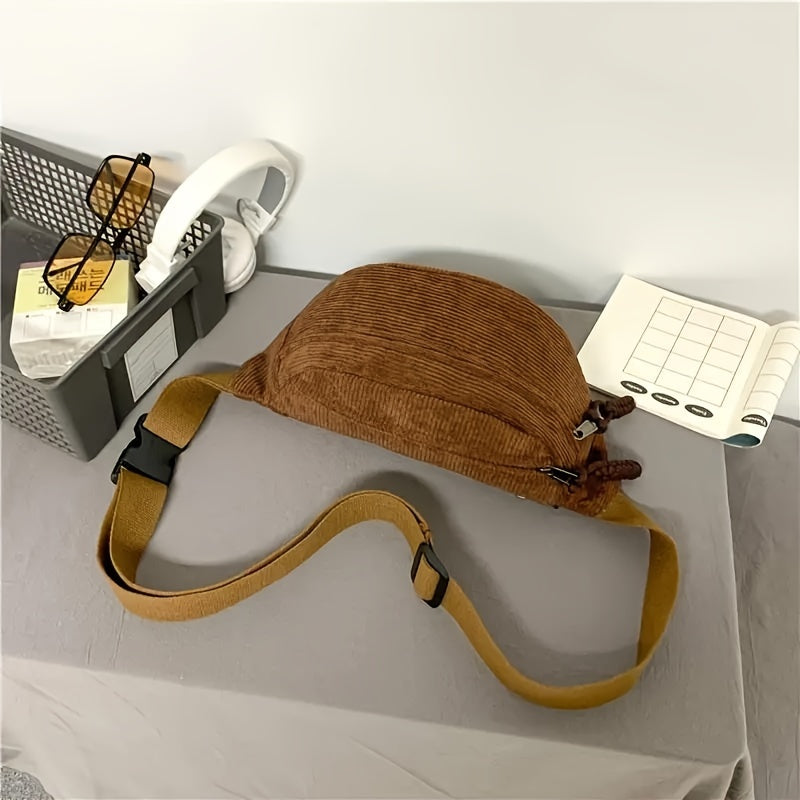 Petra · Bolso de hombro de pana