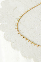 Collar Queen Things chapado en oro de 18k Gold