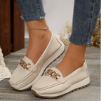 Estefanía · Mocasín con hebilla joya
