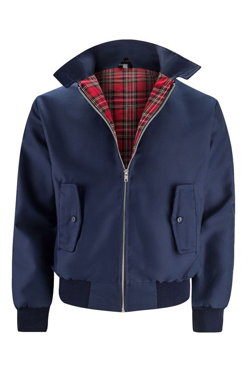 Harryson · Chaqueta Harrington con forro tartán
