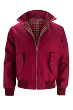 Harryson · Chaqueta Harrington con forro tartán