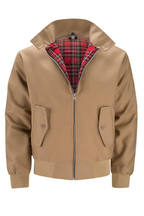 Harryson · Chaqueta Harrington con forro tartán