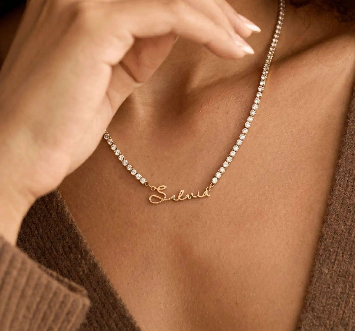Valentine Collar con nombre