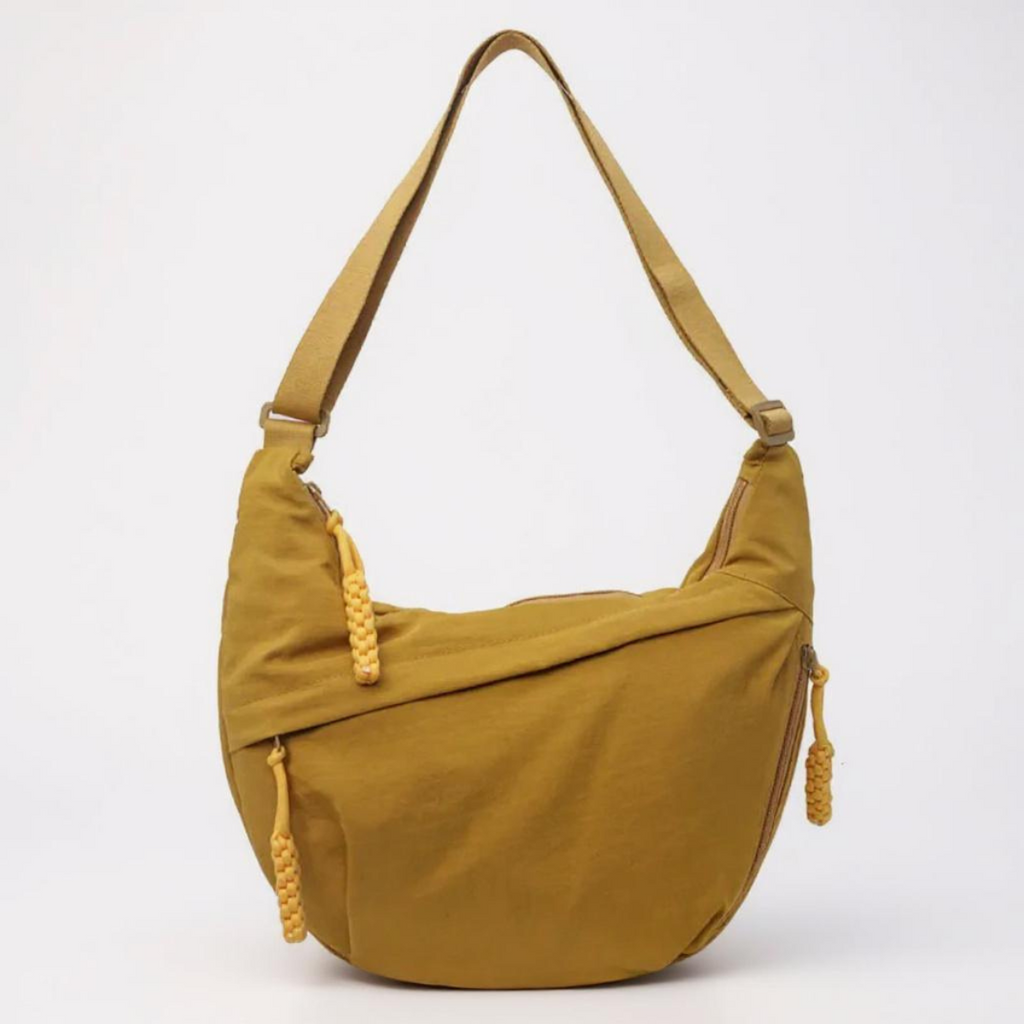 Luce · Bolso de hombro en nailon — Ocre