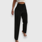 Jamie · Pantalón recto de tiro alto