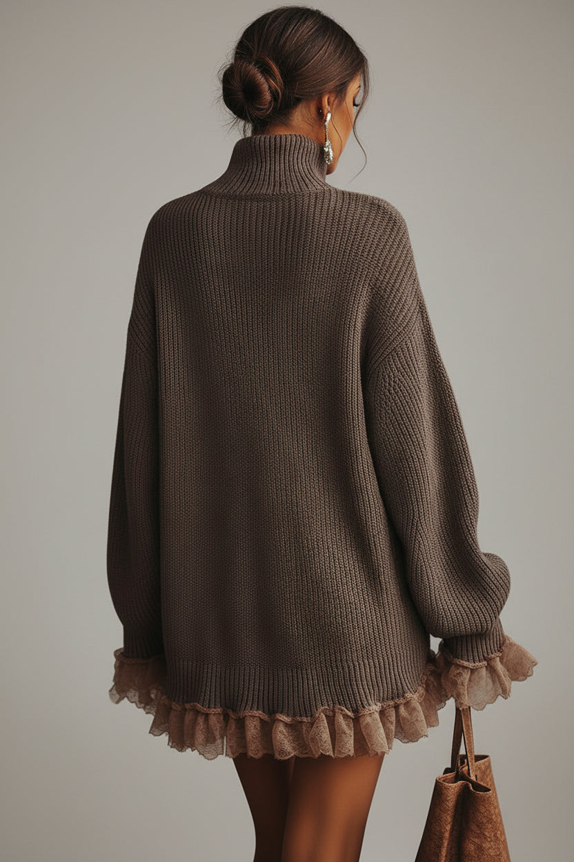 LUNARA | VESTIDO DE PUNTO OVERSIZE