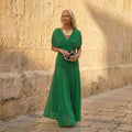 Sienna · Vestido verde elegante