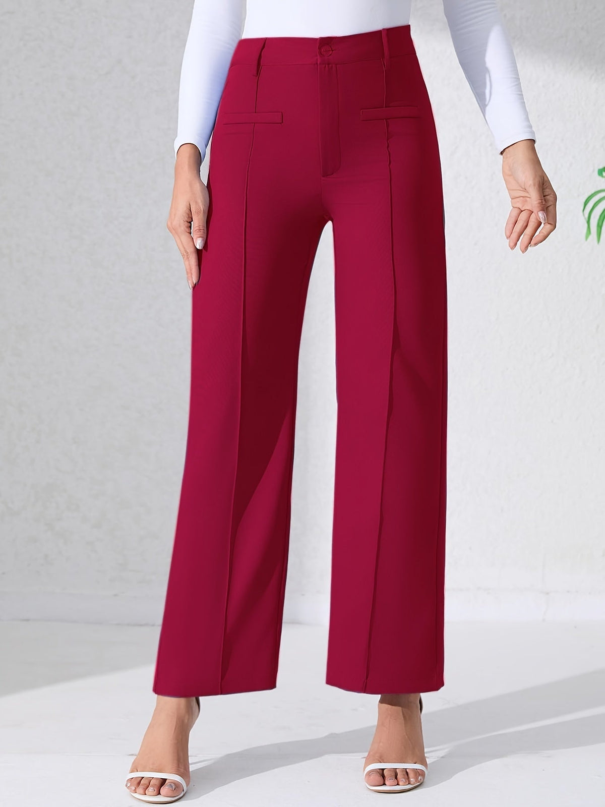 ELEGANCE | PANTALONES DE TALLE ALTO