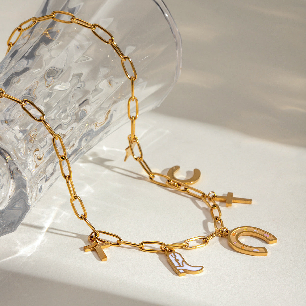 Vaquera · Collar de dijes