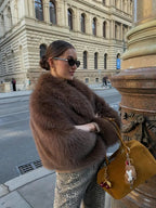 Jules · Chaqueta de pelo sintético