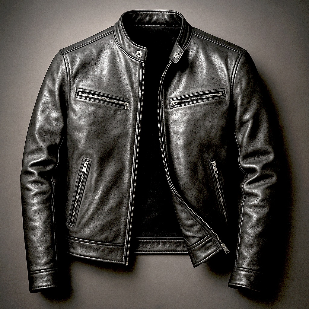 Guido · Chaqueta efecto piel vintage