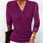 LUMIÈRE | BLUSA ELEGANTE CON BRILLO