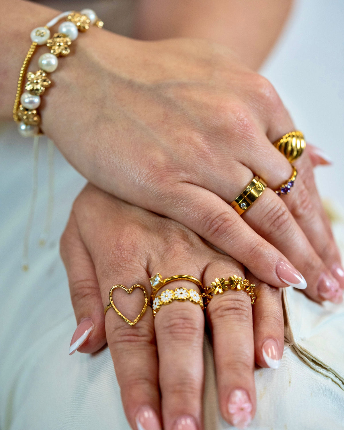 Margaritas · Anillo ajustable