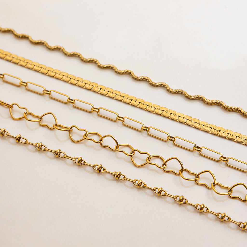 Corazón · Collar de cadena