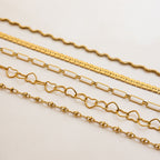 Corazón · Collar de cadena