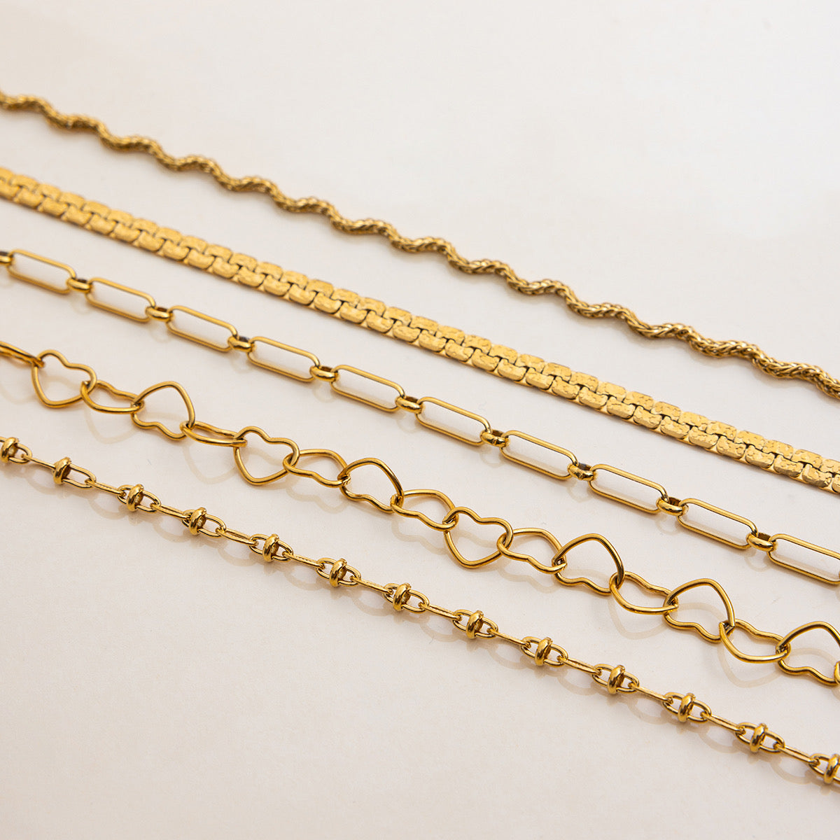 Corazón · Collar de cadena