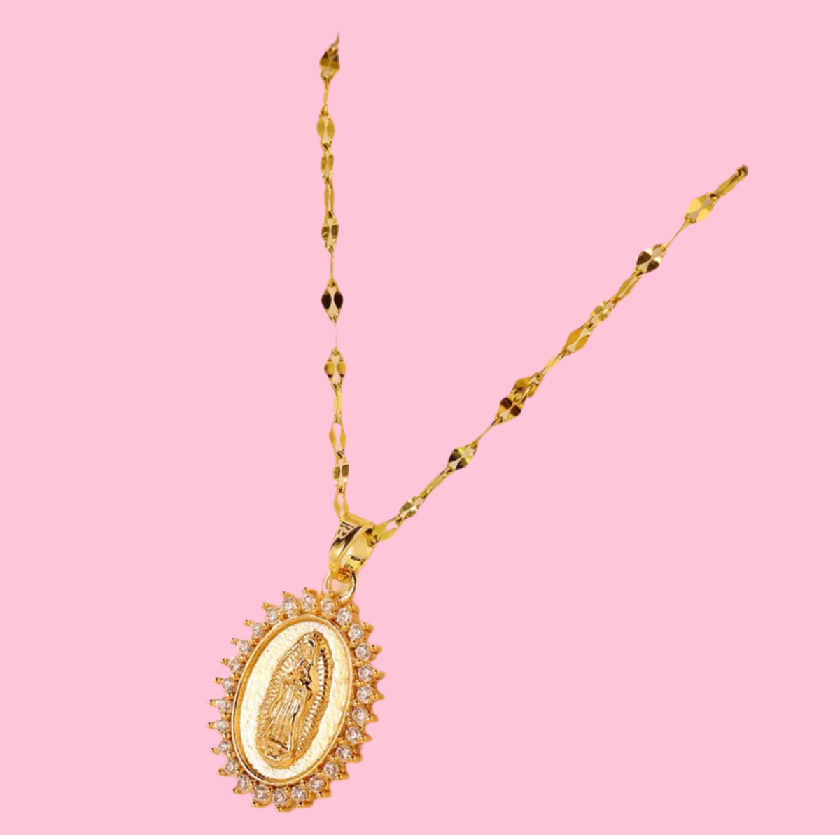 Virgen · Collar con medalla