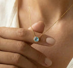 Celine - birthstone necklace