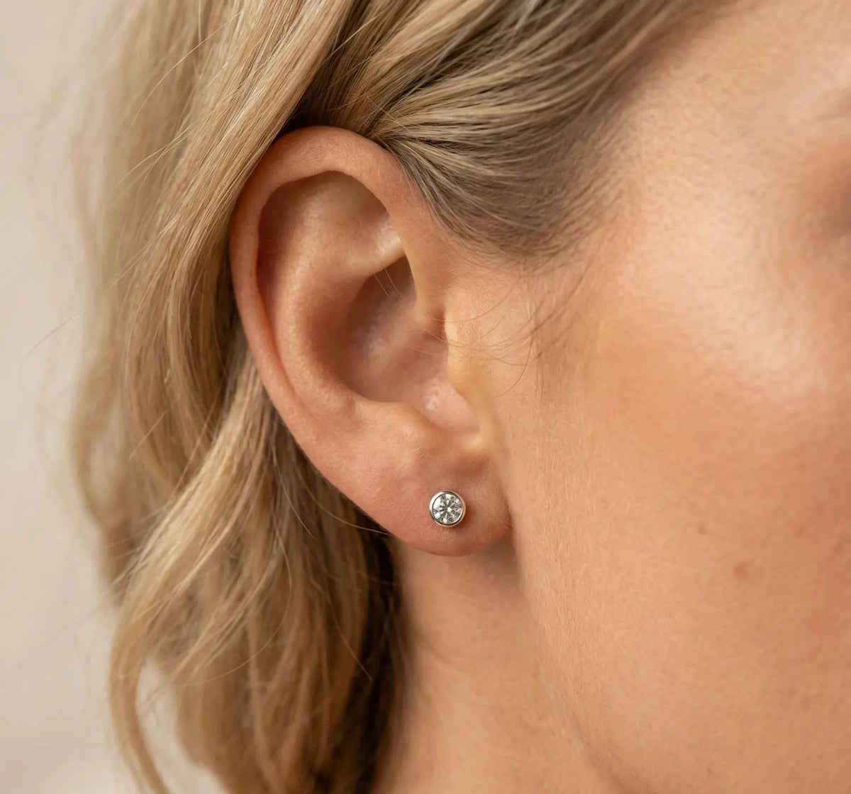 Celine - birthstone stud earrings