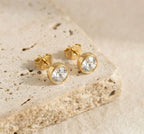 Celine - birthstone stud earrings