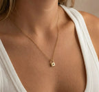 Cléa - padlock necklace