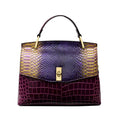 Crocelle · Bolso de hombro con textura efecto serpiente