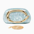 Aurelia · Clutch de fiesta con cadena dorada