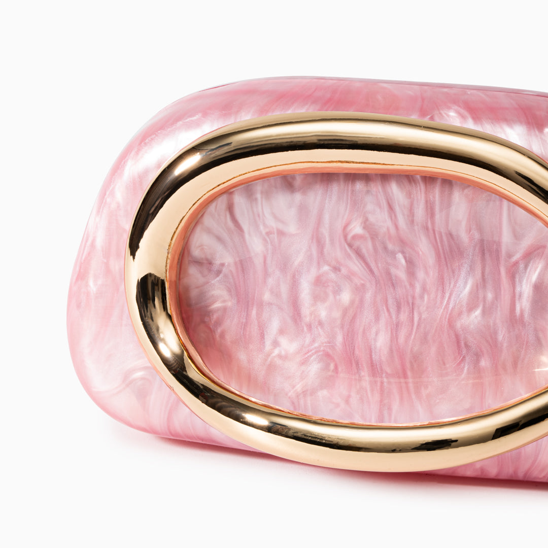 Aurelia · Clutch de fiesta con cadena dorada