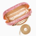 Aurelia · Clutch de fiesta con cadena dorada