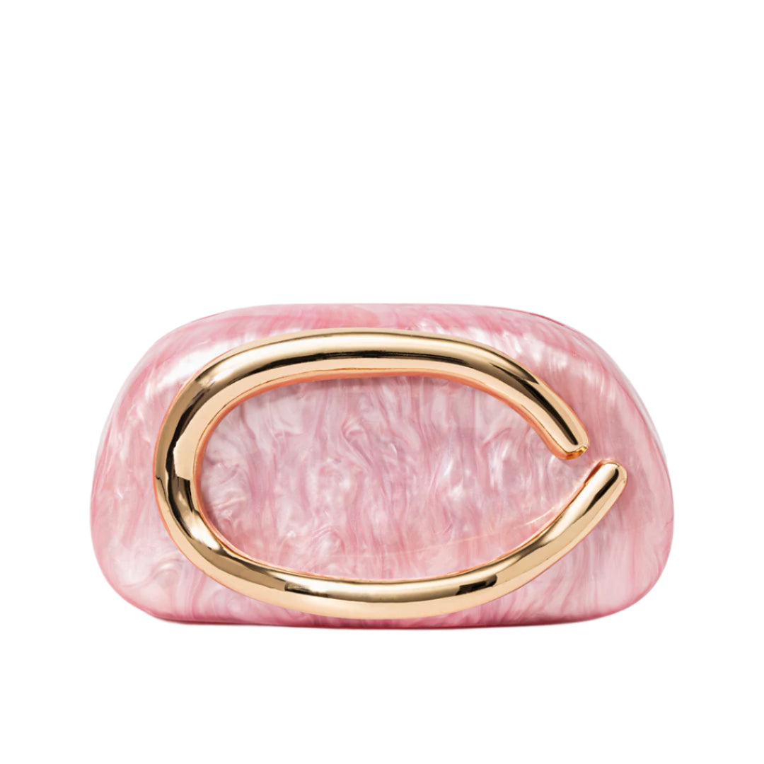 Aurelia · Clutch de fiesta con cadena dorada