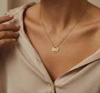 Evelien Collar con colgante grabado
