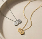 Evelien Collar con colgante grabado