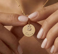 Feline - medallion necklace