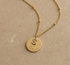 Feline - medallion necklace