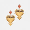 Corazón · Pendientes grandes