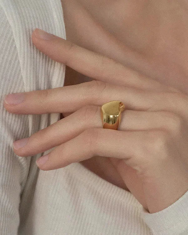 Alma Anillo de corazón