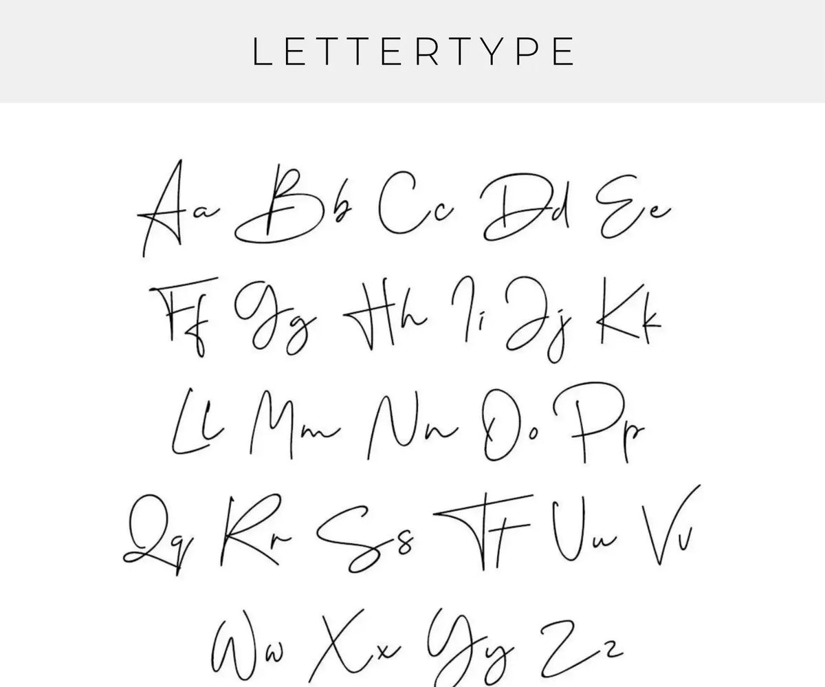 Lyndsee - font style guide
