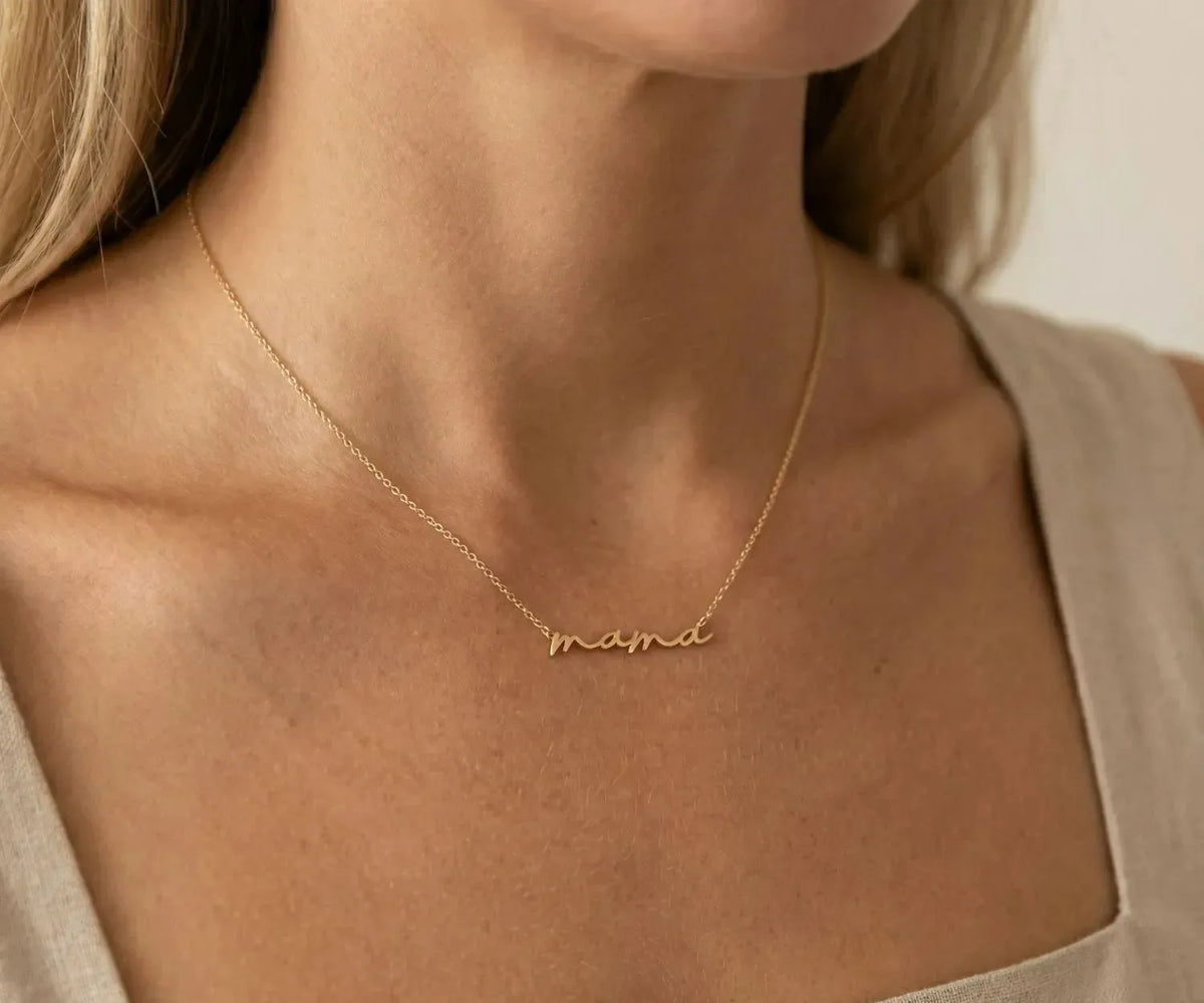 Mama - chain necklace