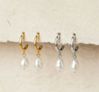 Parela Pendientes de aro