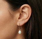 Parela Pendientes de aro
