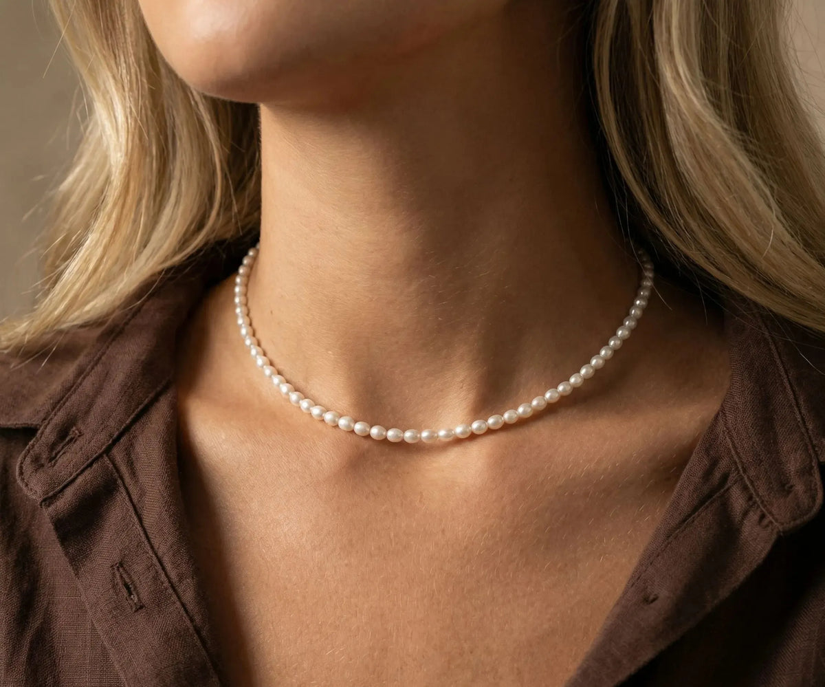 Perlina - pearl necklace