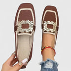 Maite · Mocasín acolchado con plantilla anatómica